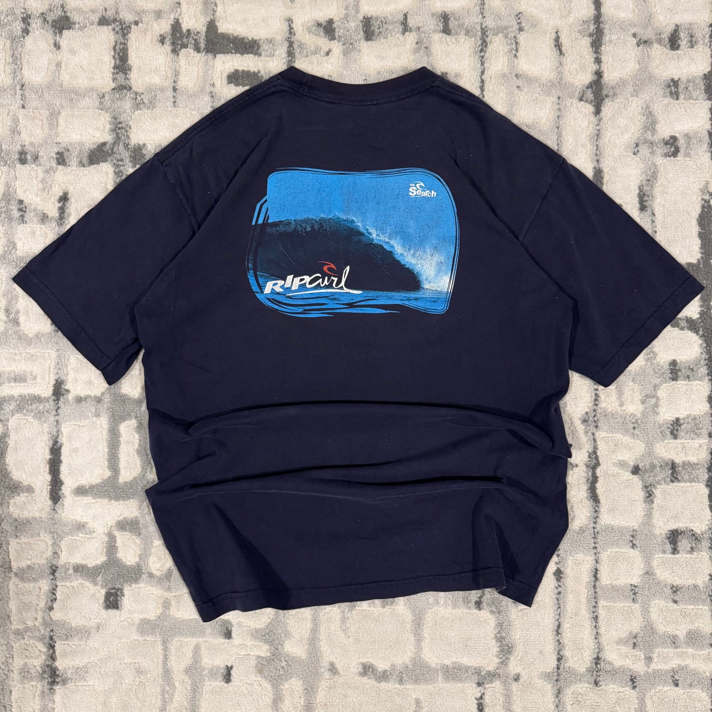 Vintage Ripcurl Surf T-shirt M Black