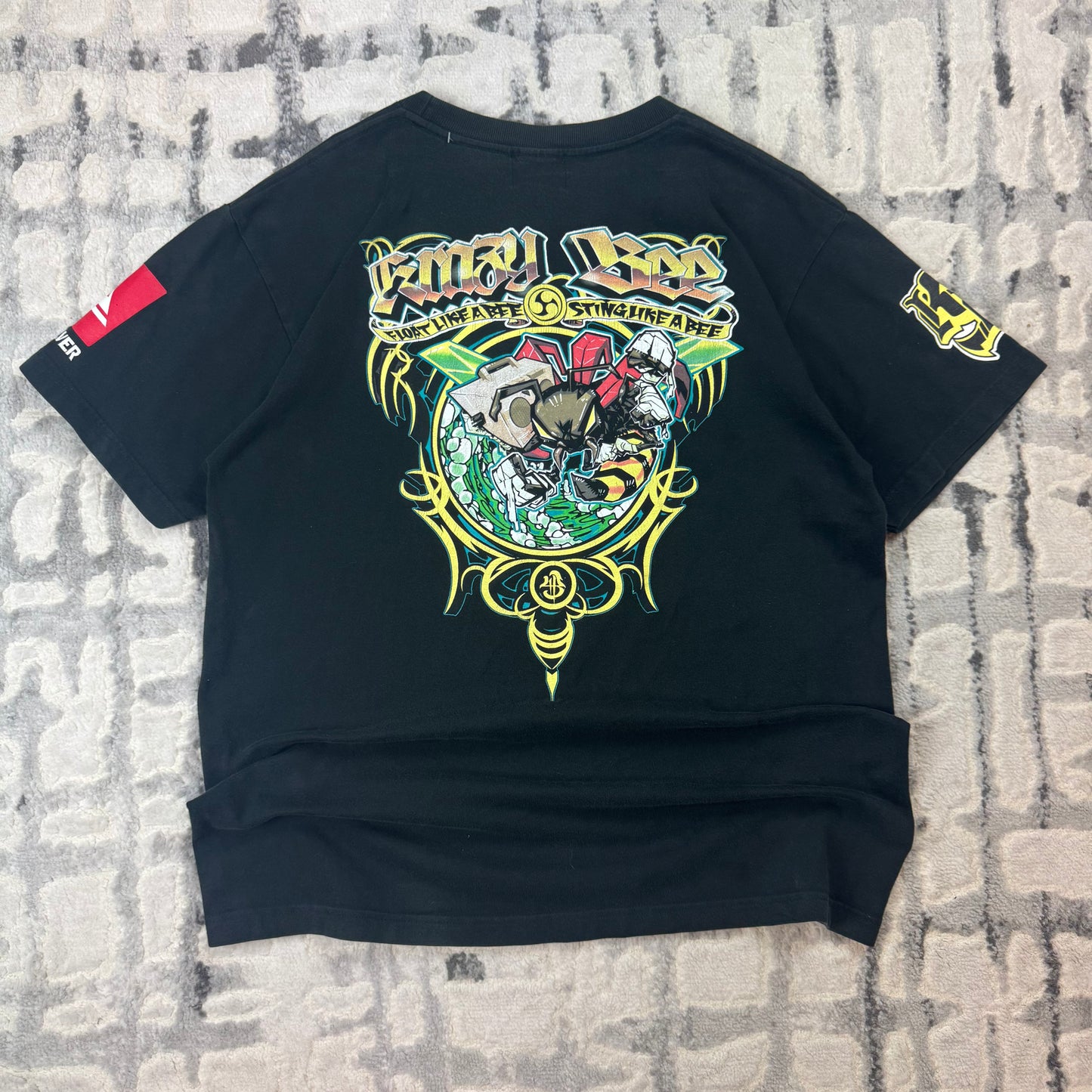 Vintage Quiksilver "Krazy Bee" T-shirt Black M