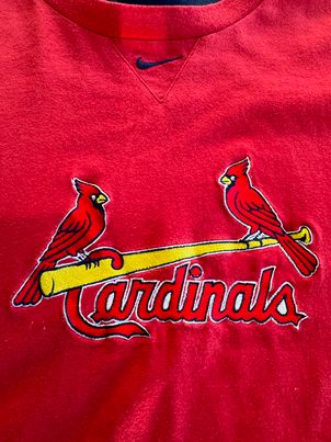 Arizona Cardinals Embroidered T-Shirt L