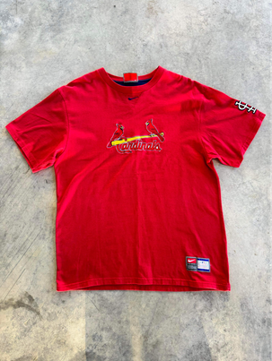 Arizona Cardinals Embroidered T-Shirt L