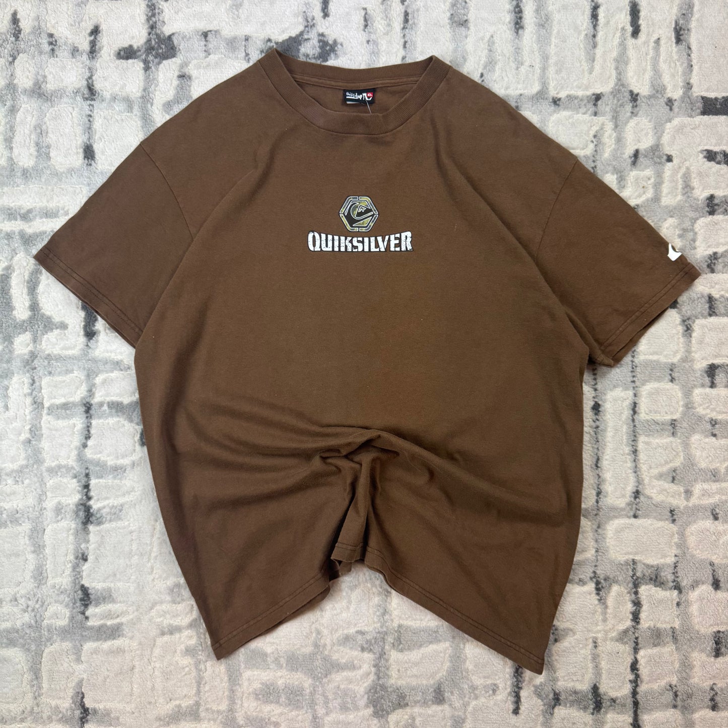 Vintage Quiksilver T-shirt Brown L