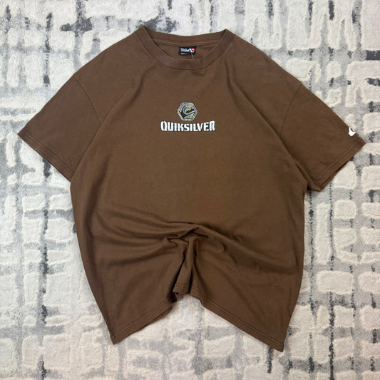 Vintage Quiksilver T-shirt Brown L