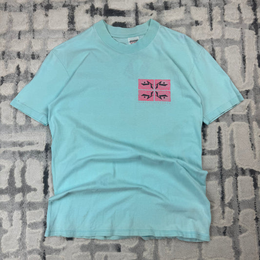 Vintage Rusty T-Shirt M Blue