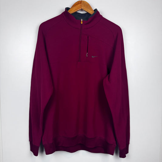 Vintage Nike Golf Quarterzip XL