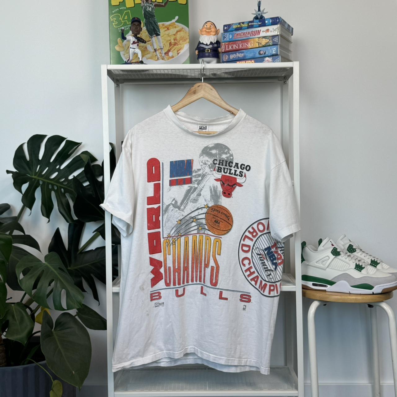 NBA Men's white multi T-shirts