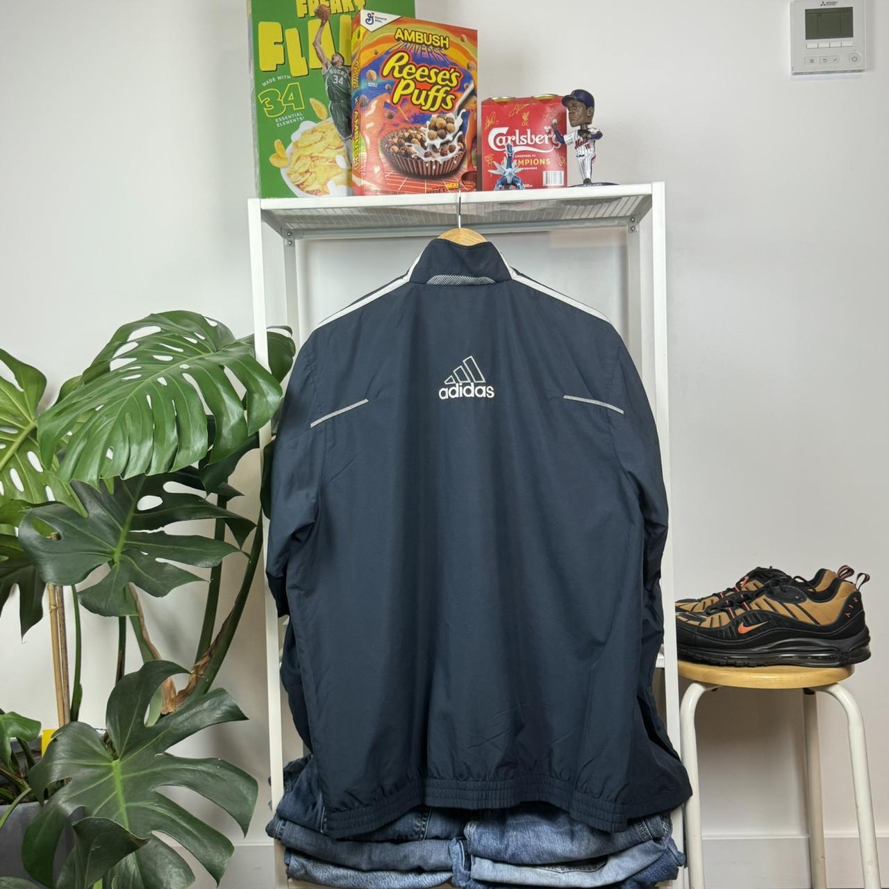 Vintage y2k adidas tracksuit jumper - L