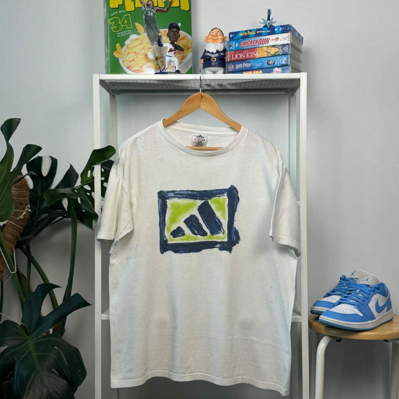 Adidas Men's white T-shirts