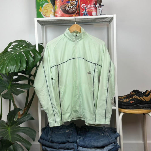 Vintage y2k adidas tracksuit jacket - S